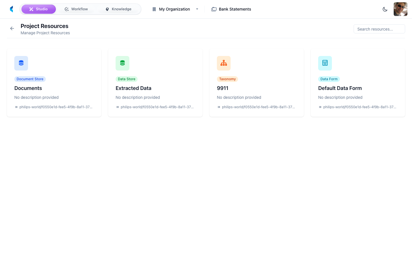 Project Resources - Kodexa Developer Portal
