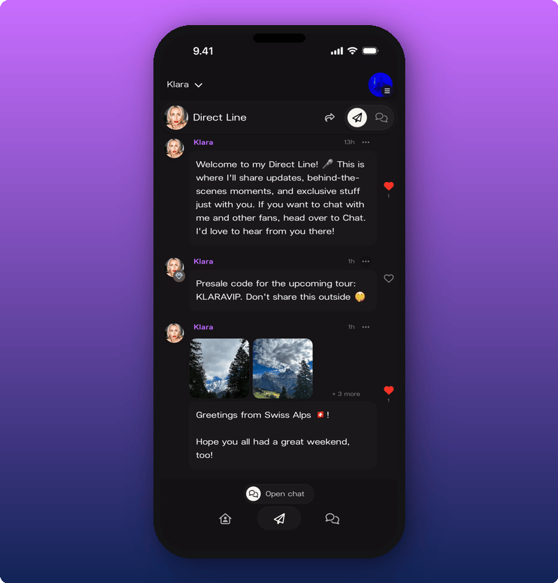 Direct Line as a subscriber, with everything unlocked