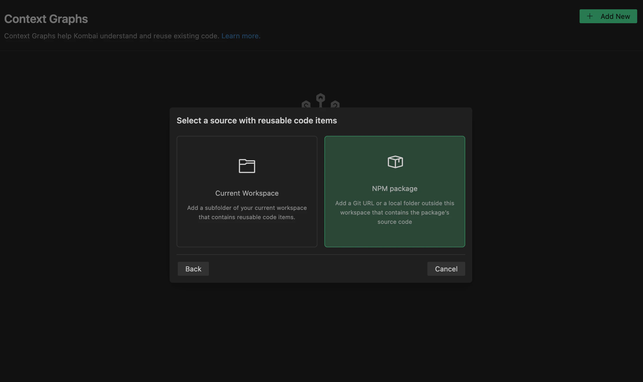 NPM Package indexing
