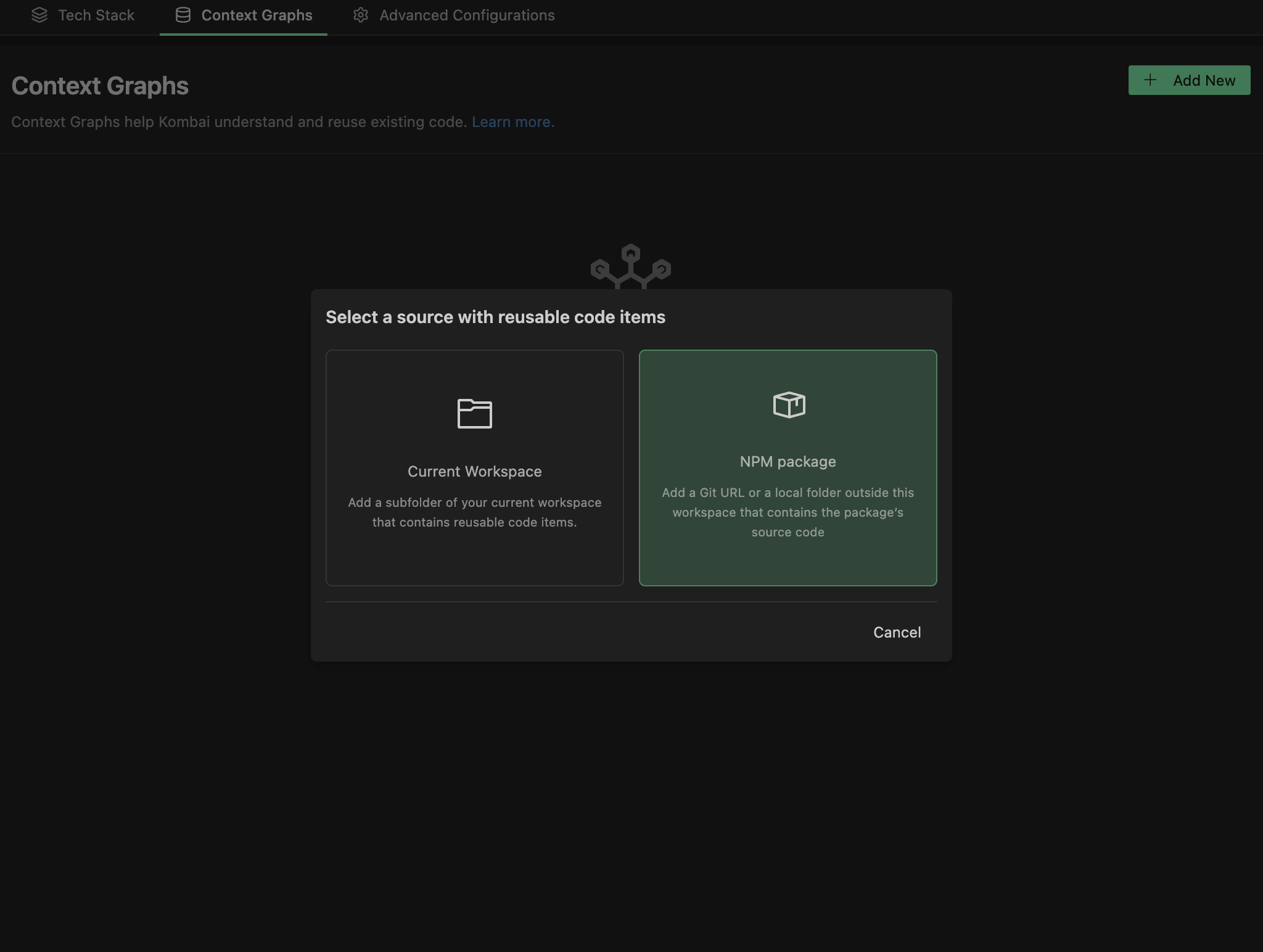 NPM Package indexing