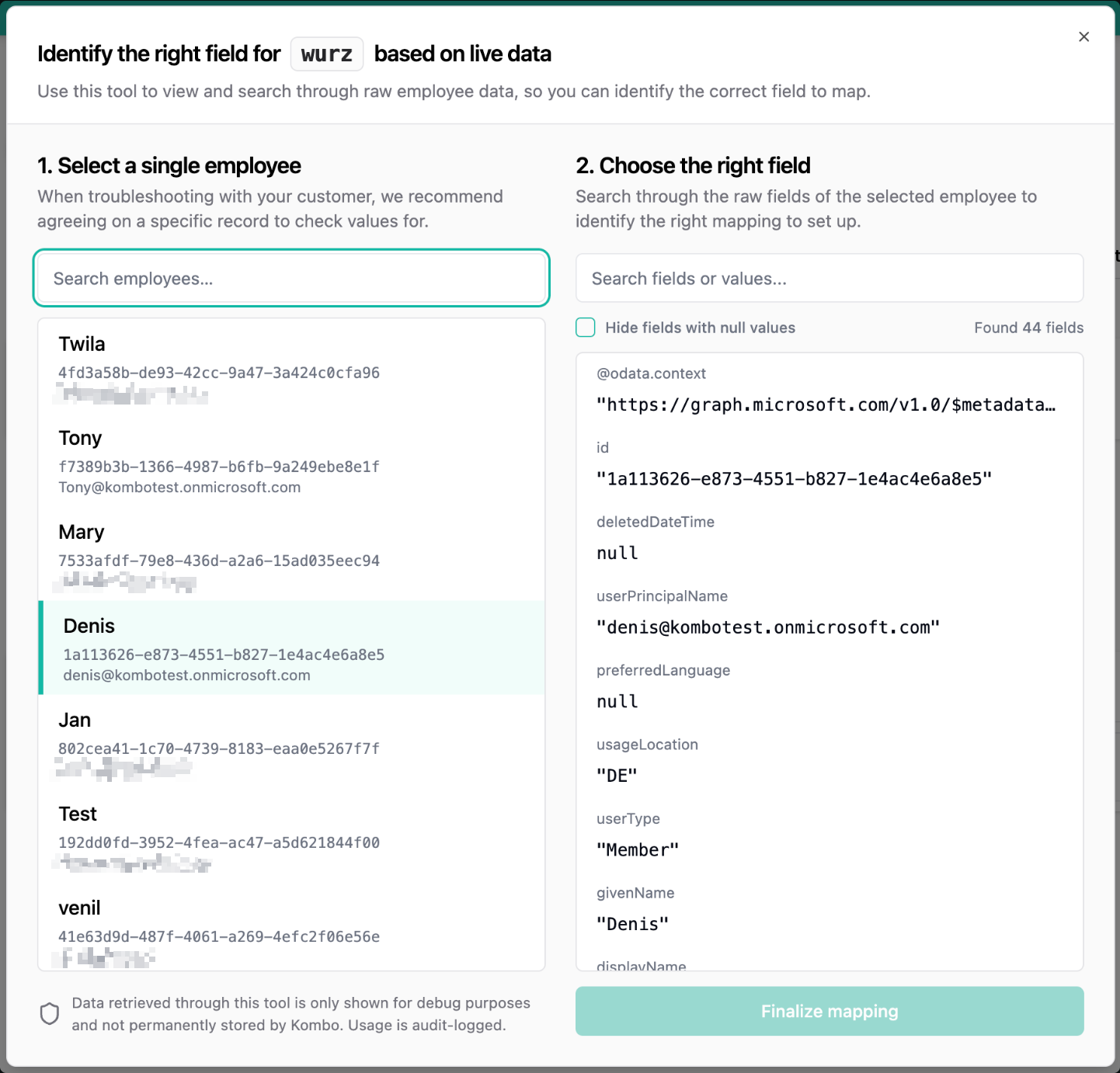 Custom Field Explorer