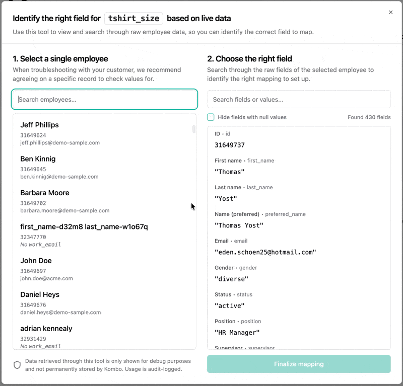 Custom Field Explorer
