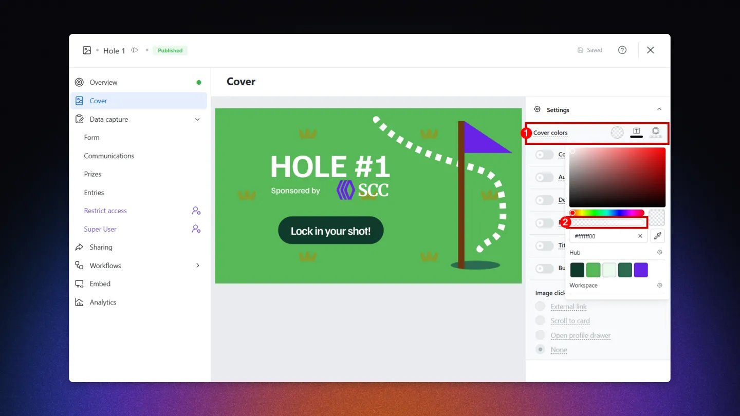 Advanced Hub and Card Designs: how to execute this:
