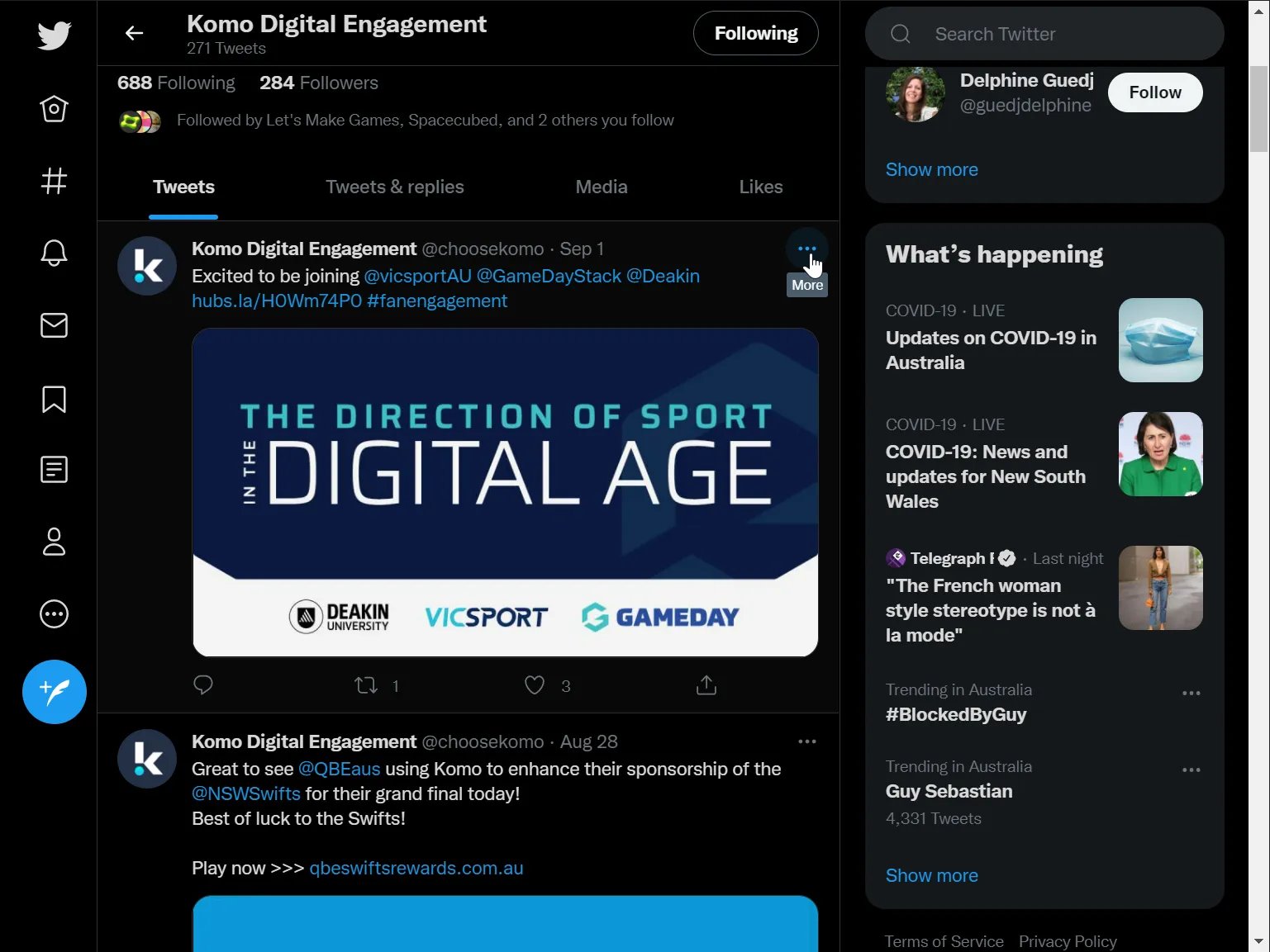Twitter Card: step 1 — Step 2: Paste the link to the card