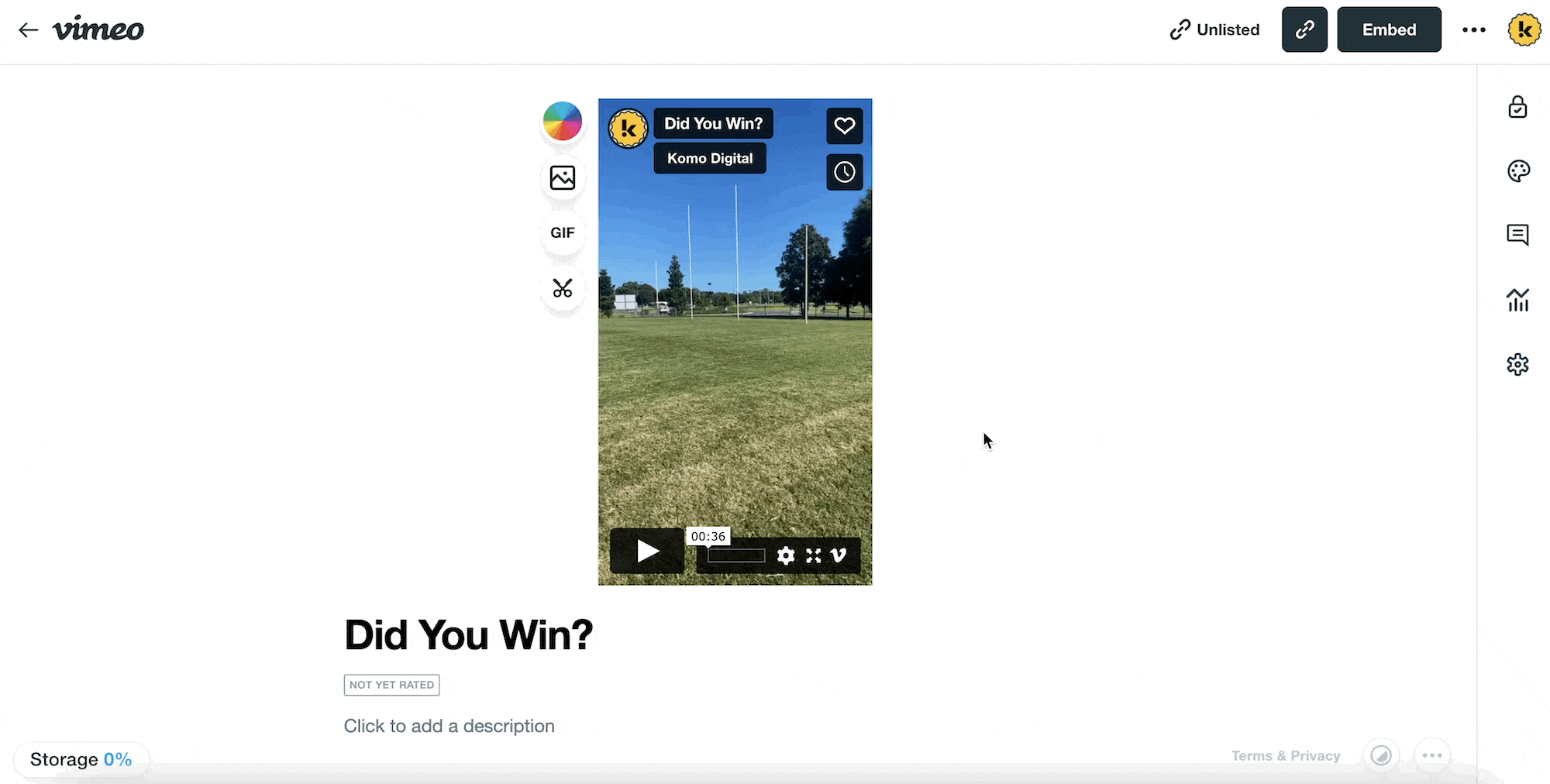 Video URL Link: step 2 — Step 2: Copy the Video Sharing Link