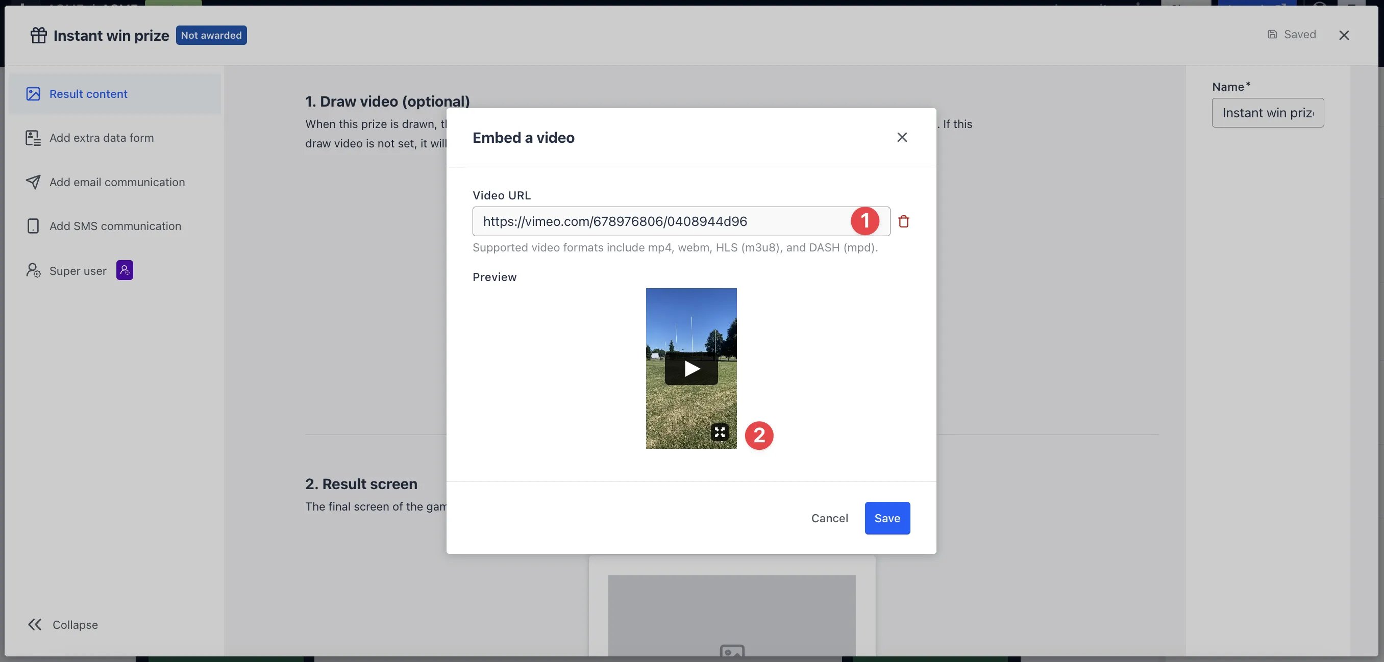 Video URL Link: step 3 — Step 3: Paste The Link