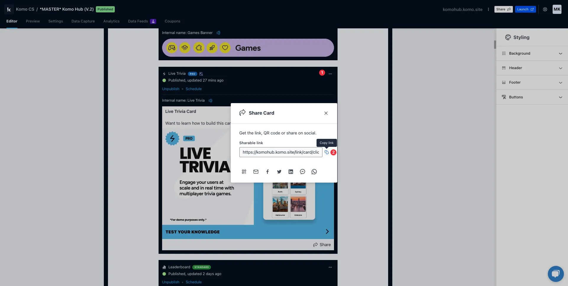 Promoting your Engagement Hub: digital Promotion