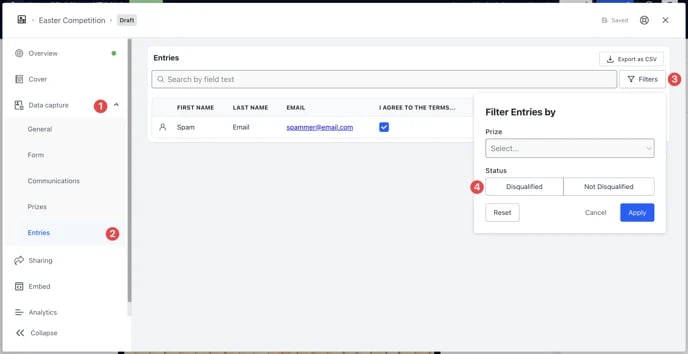 Entry Rules: step 8 — Step 8: Monitor your Entry Rules