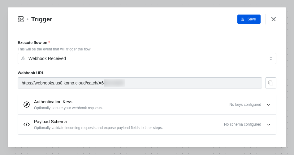 Webhook Received Trigger