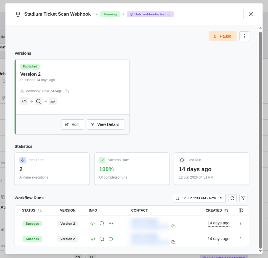Webhook Run Summary