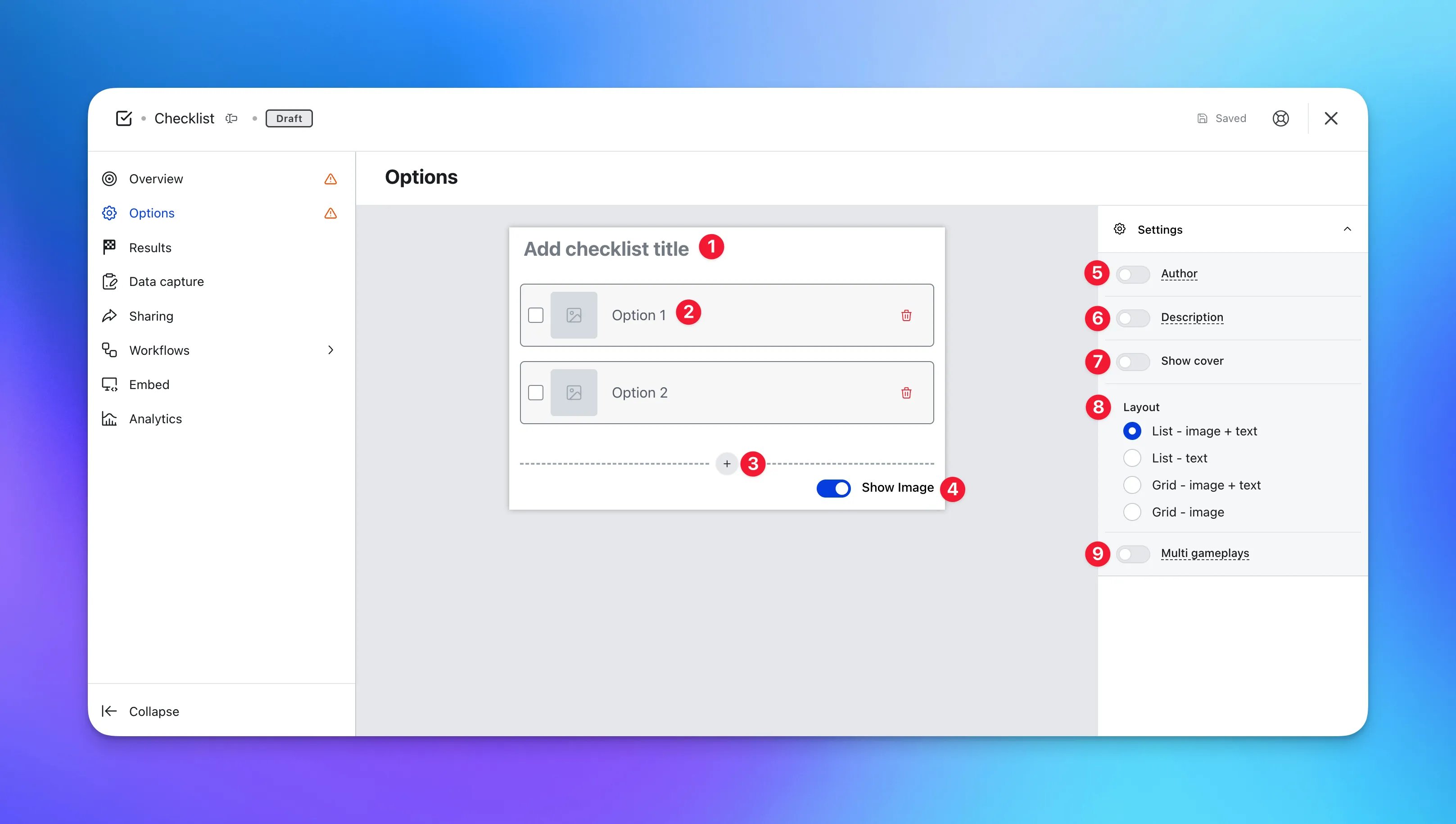Checklist: step 2 — Step 2: Add your Prompts