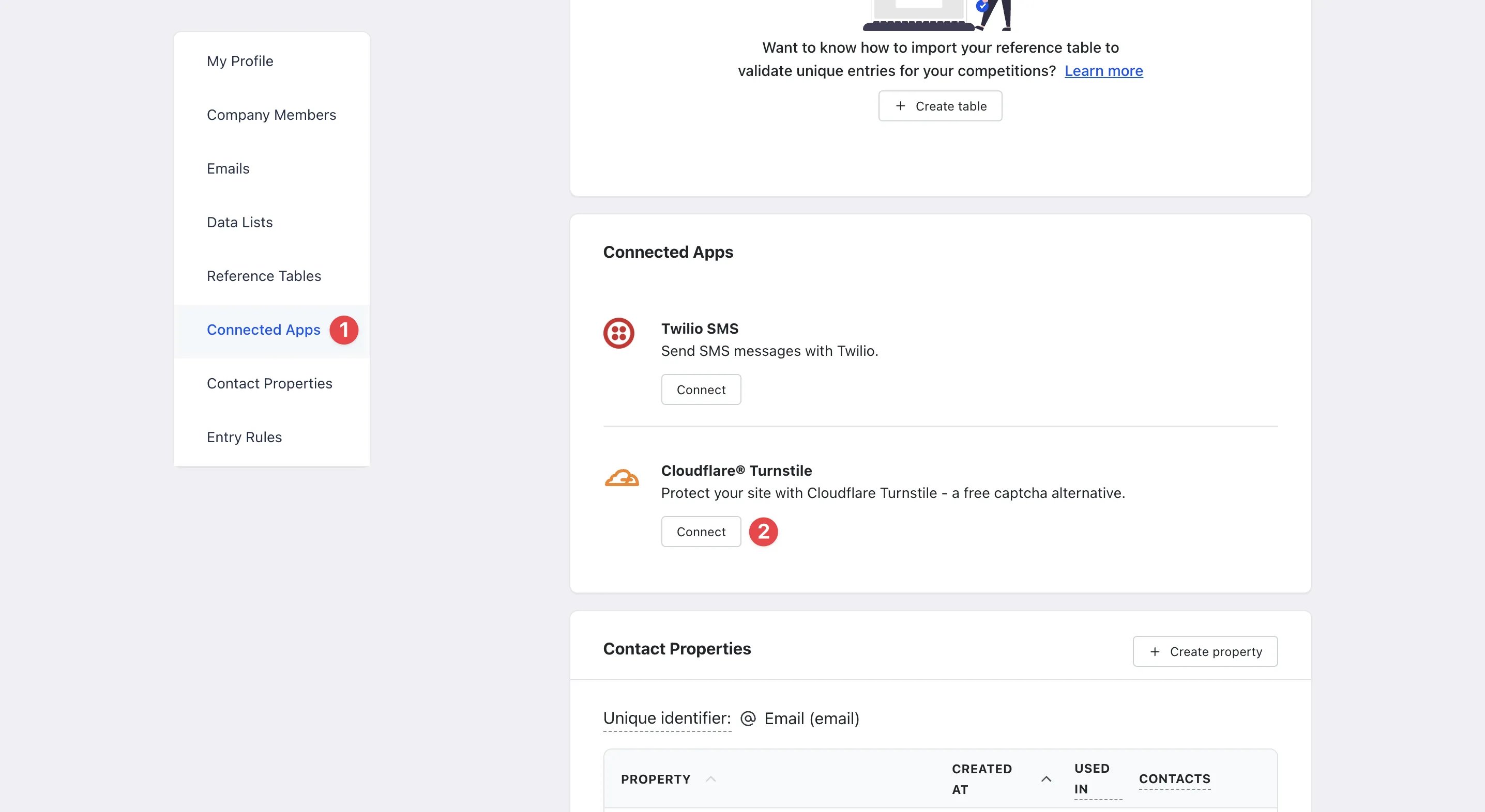 Cloudflare Turnstile: step 3 — Step 3: Enable the Cloudflare Turnstile feature