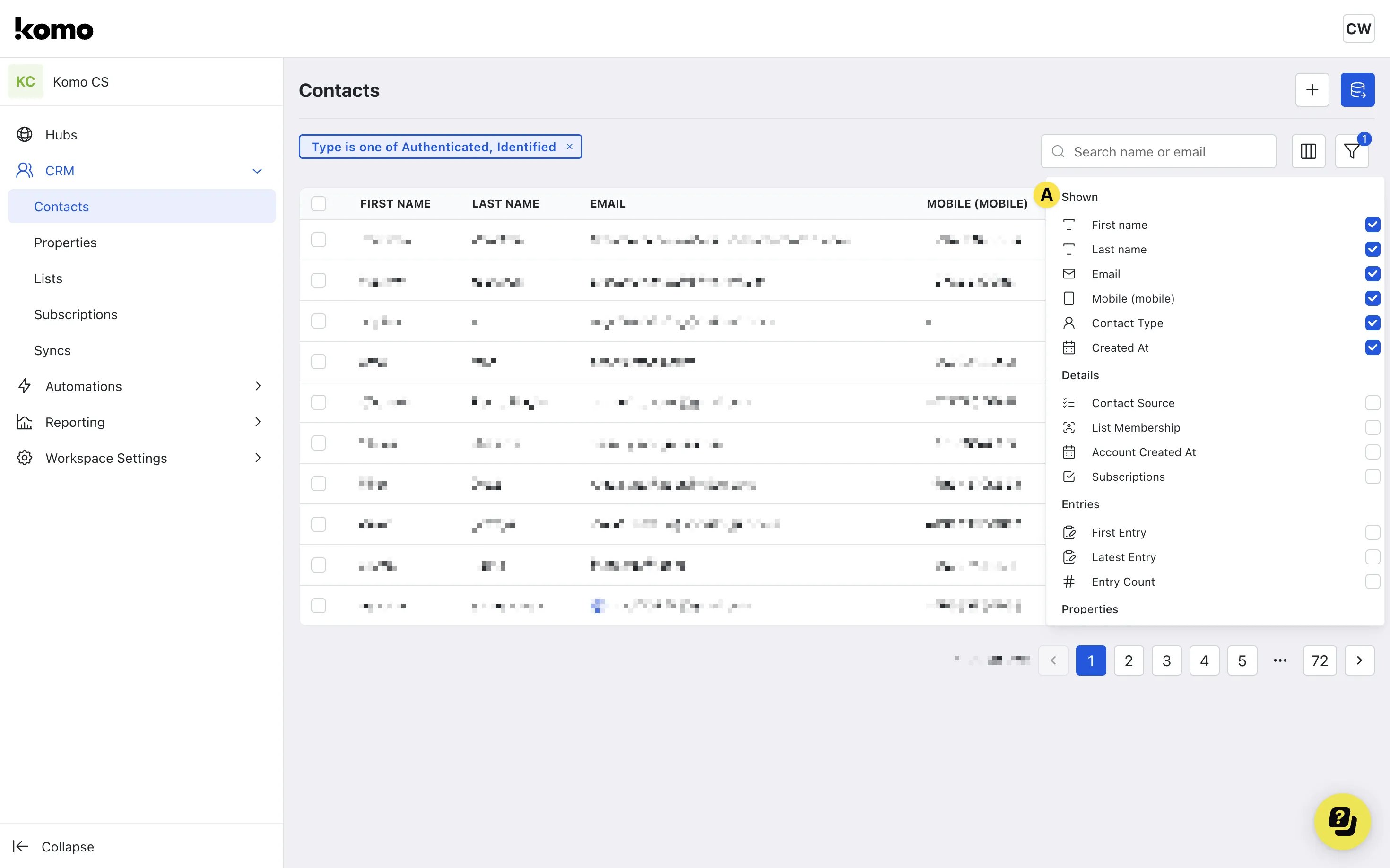 Contacts: option a — Step 1: Using the Contacts features