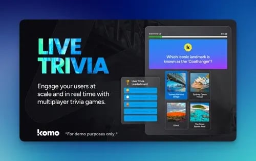 Live Trivia: example cover image for your game