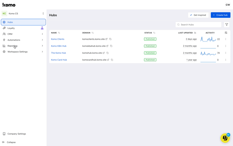 Loyalty: step 1 — Step 1: Create your loyalty program