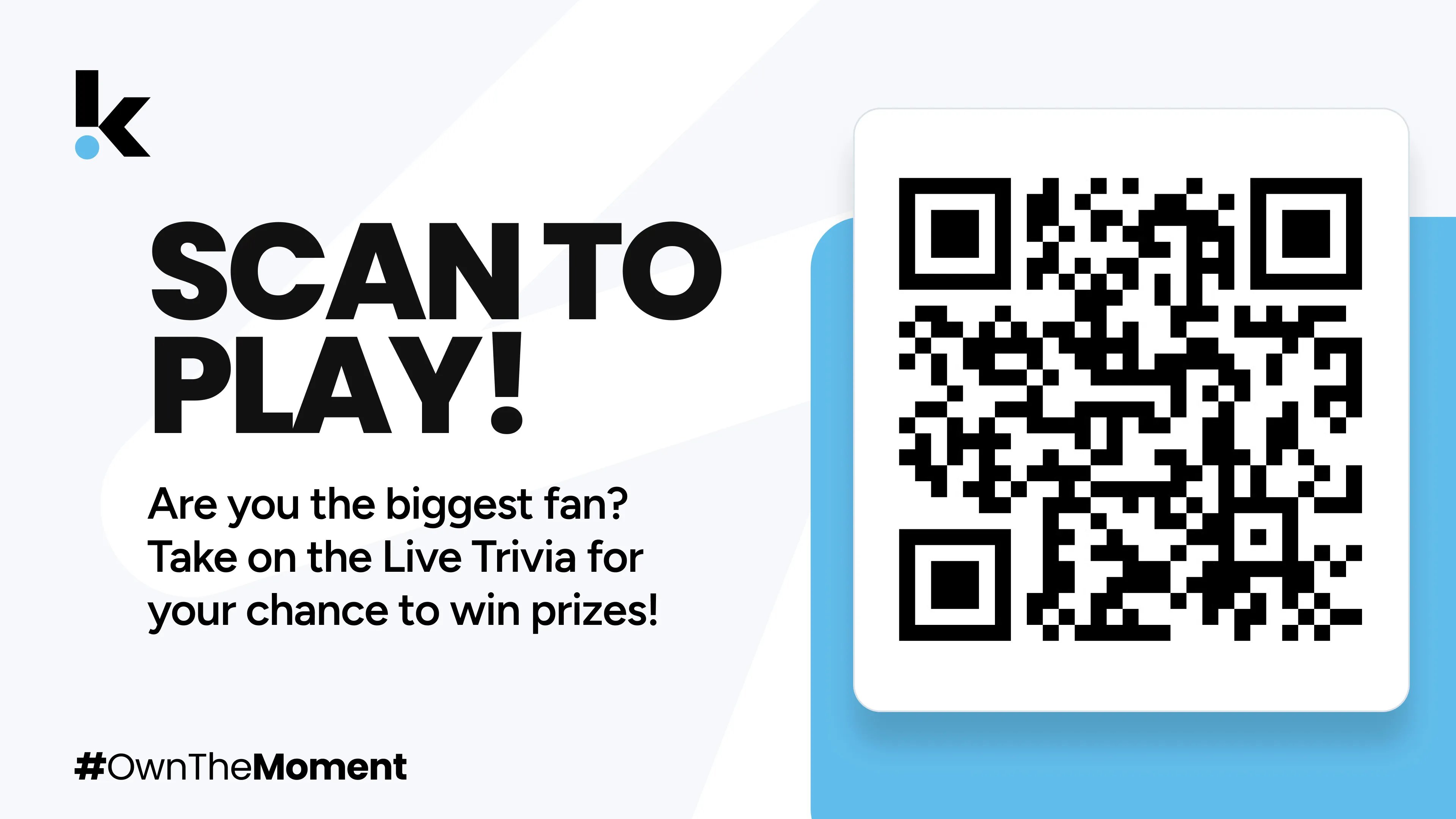Running your Live Trivia In-Venue: step 1: Registrations