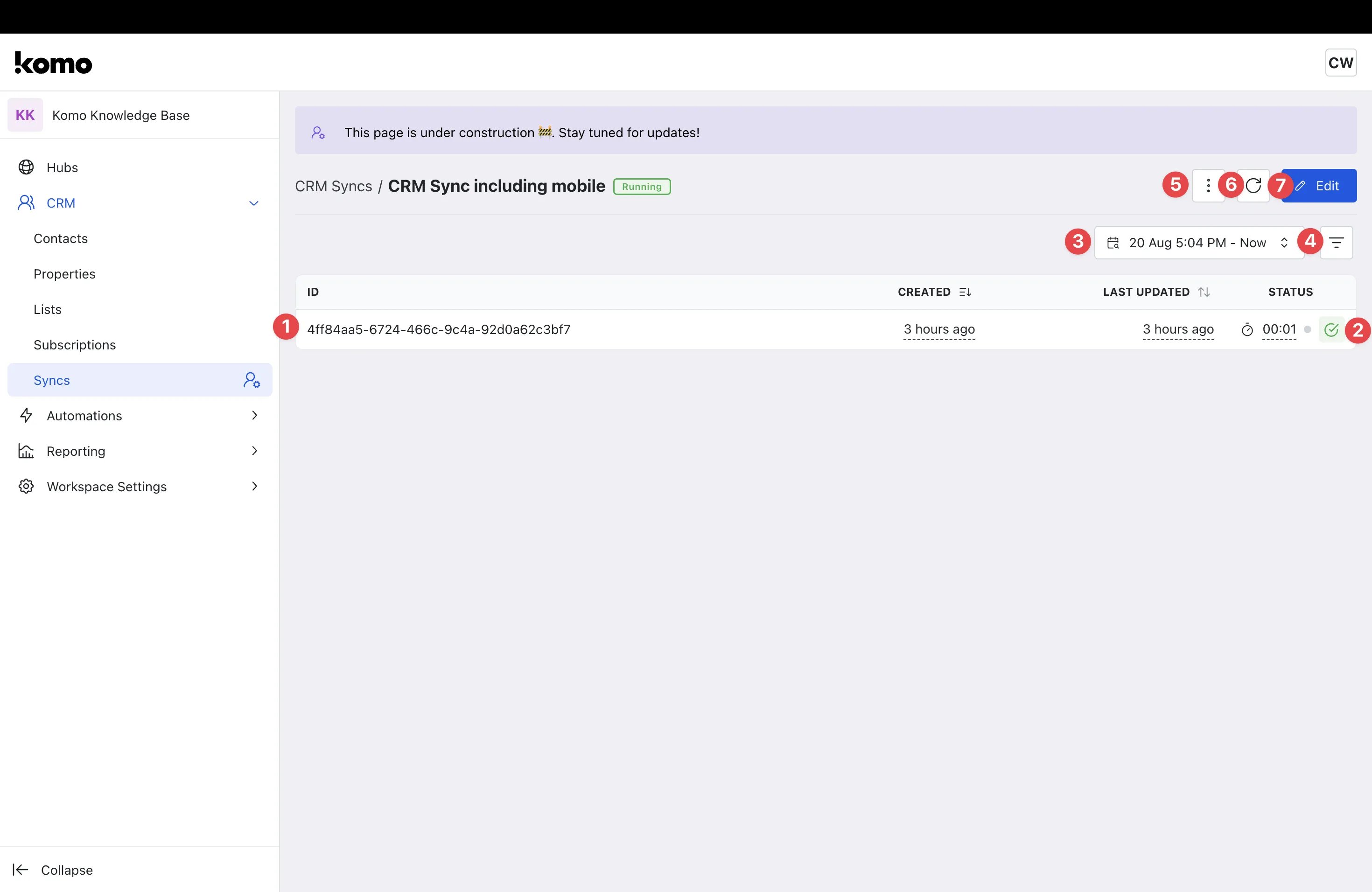 Salesforce — CRM Contact Sync: step 5 — Step 5: Review the CRM Sync