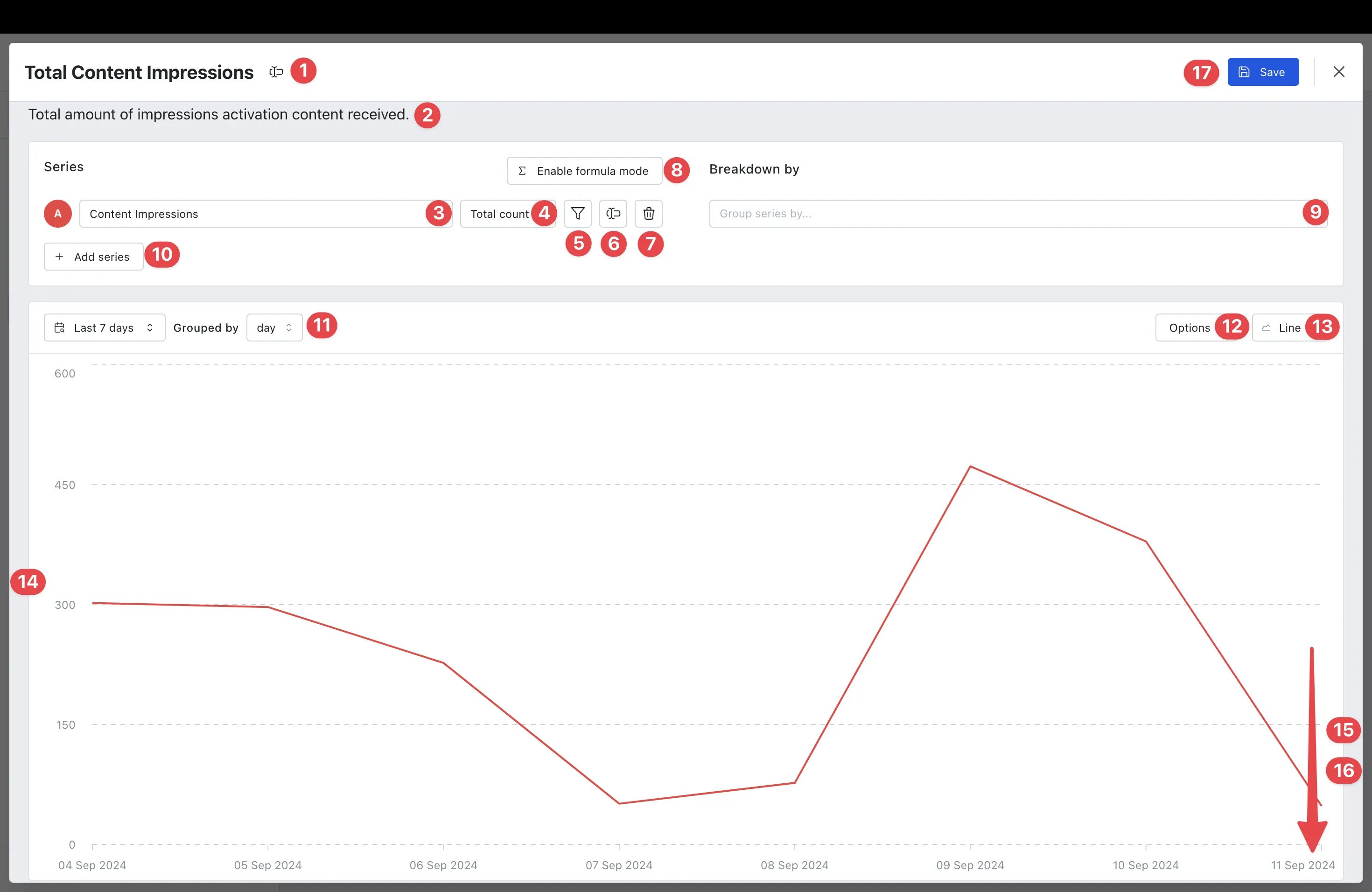 Insights and Dashboards: step 2 — Step 2: Edit Insight parameters