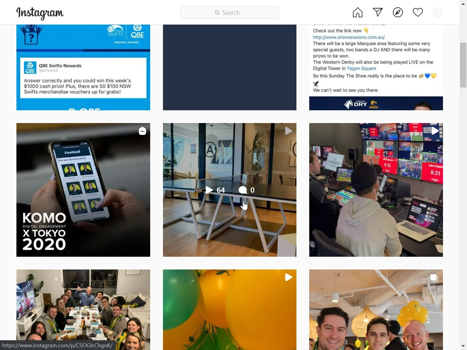 Instagram Card: step 1 — Step 2: Paste the link to the card