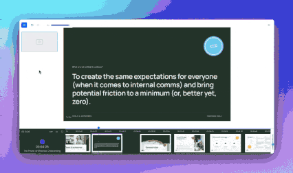 Configuring video frame settings