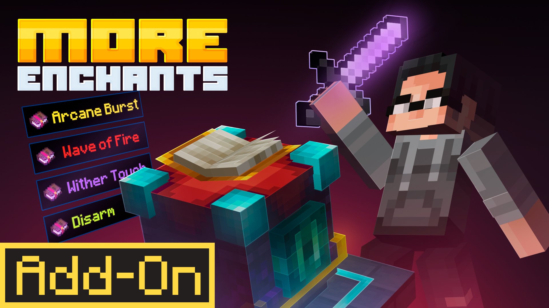 More Enchants Add-On key art