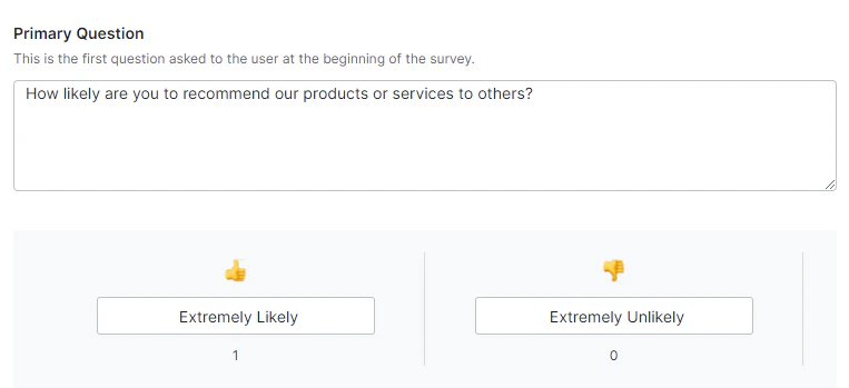 Like/Dislike options