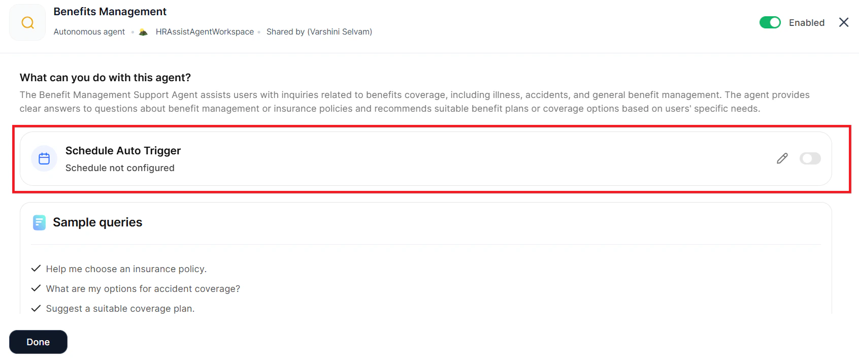 Configuring Scheduler
