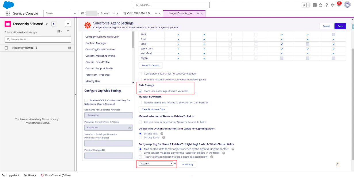 salesforce-object-selection