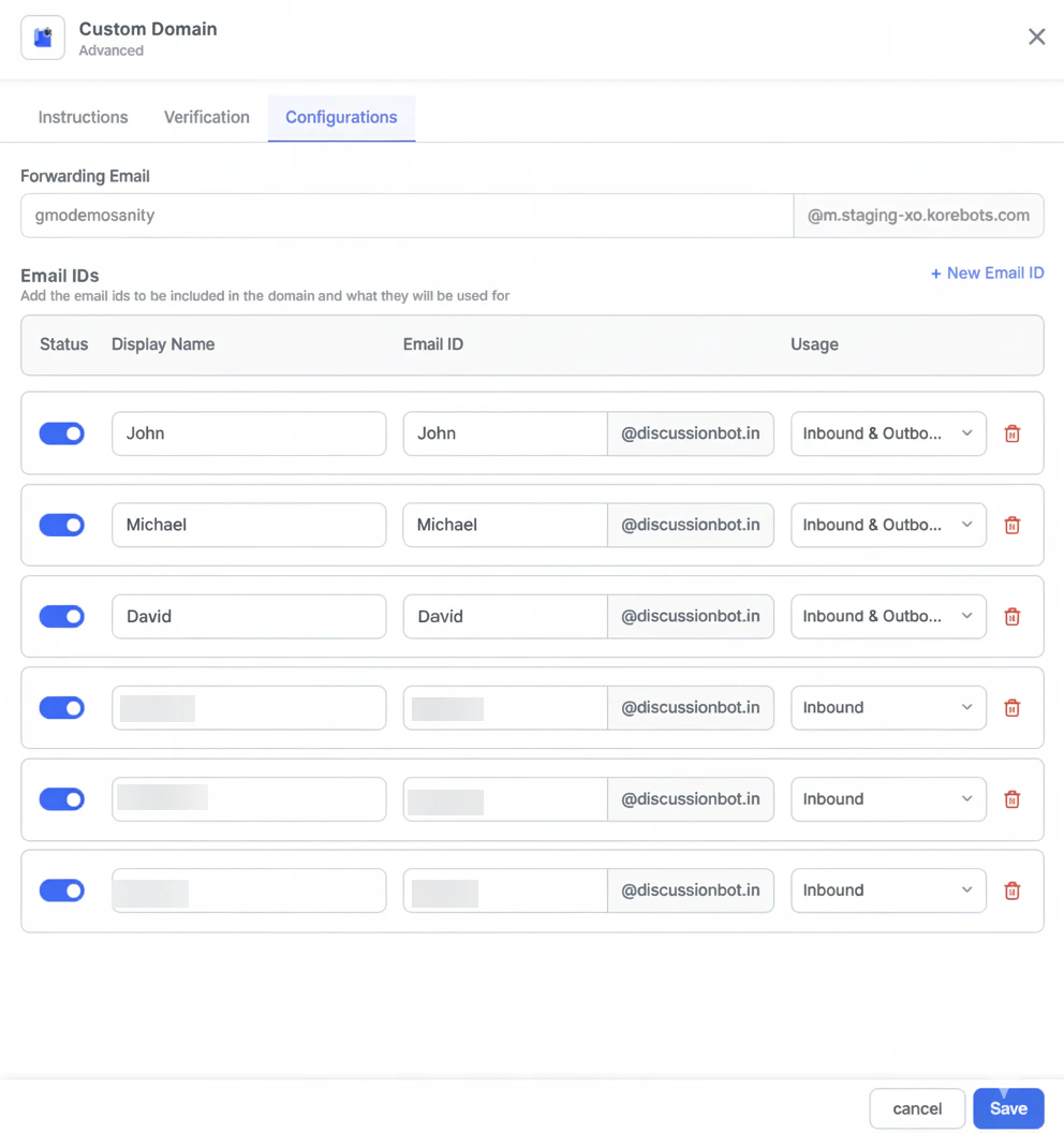 Advanced Custom Domain
