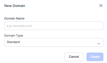 Standard Custom Domain