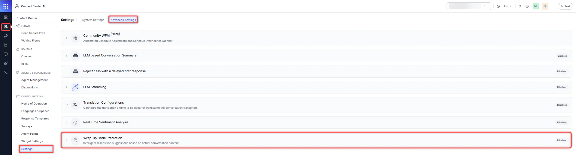 Wrap-up Code Prediction