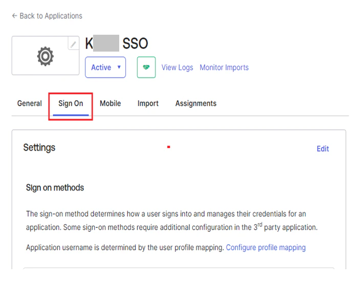 copy identity provider issuer