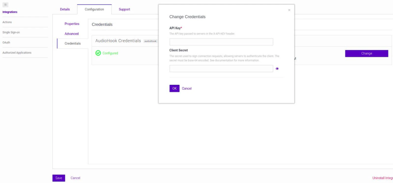 audiohook-credentials