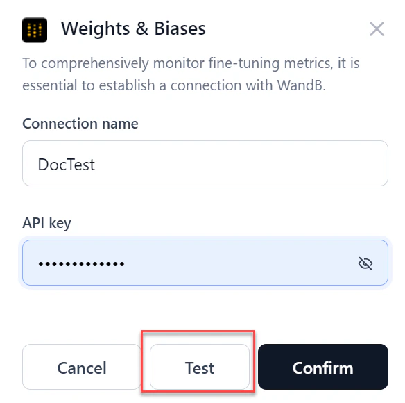 Test WandB Connection