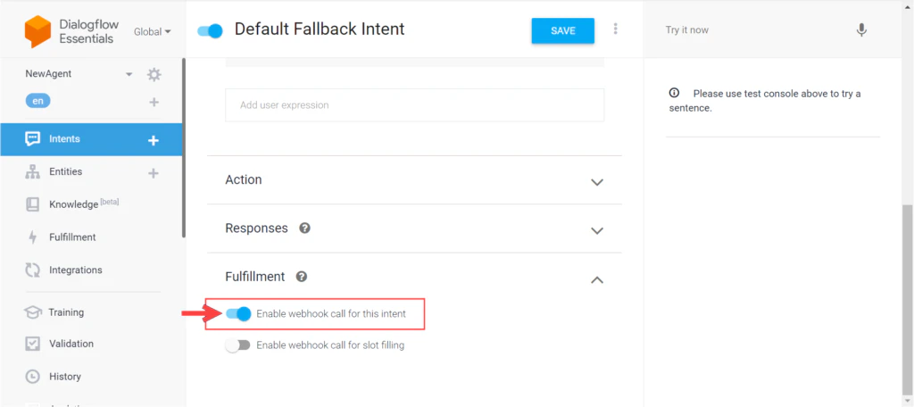 enable google assistant