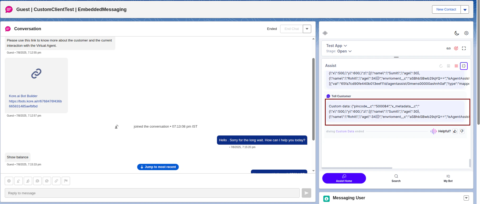custom-data-in-agentai-bot