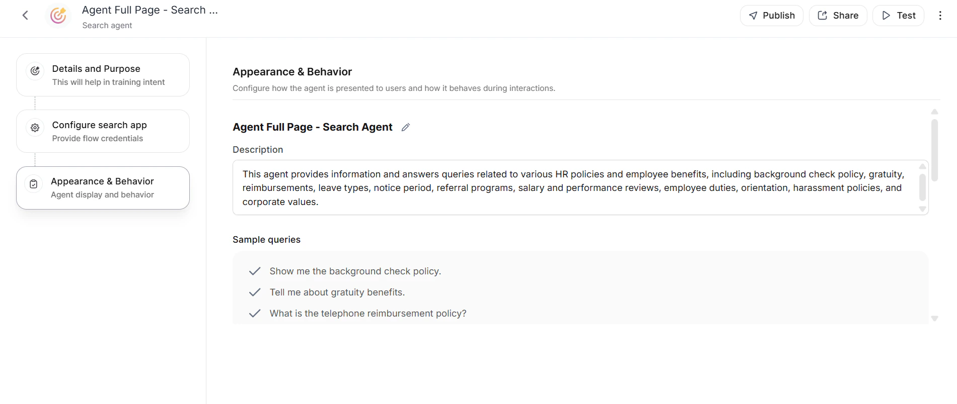Appearance and Behavior
