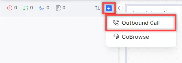 Outbound Call Button
