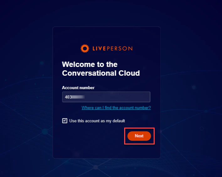 live person credentials