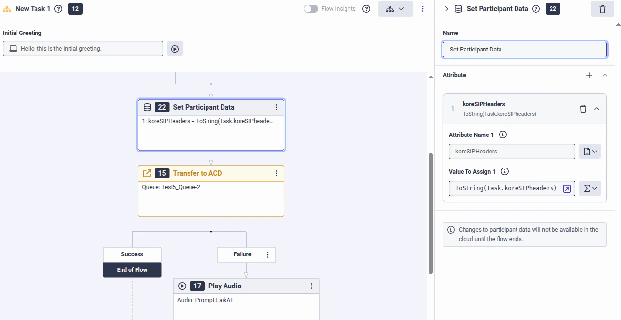 Assign Value as Expression