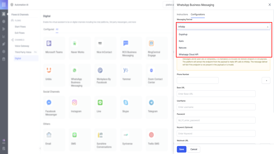 messaging-dropdown