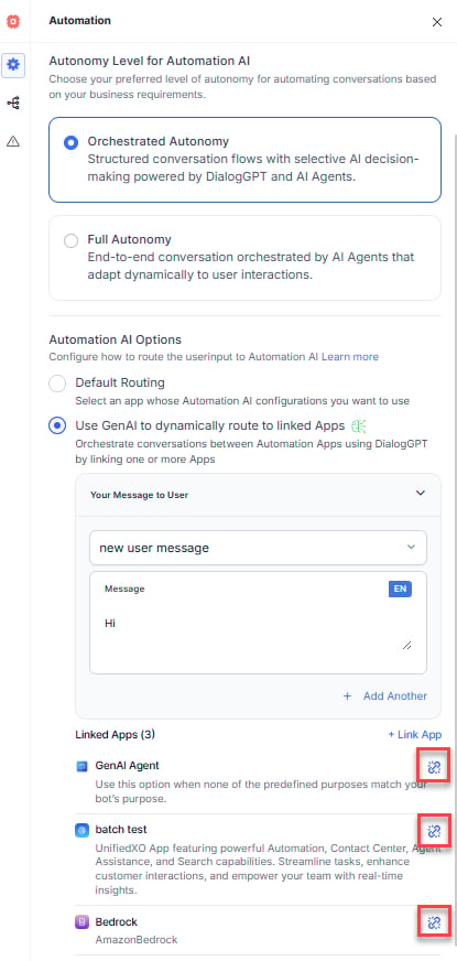 Unlink App