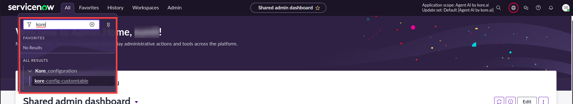 kore-config-customtable