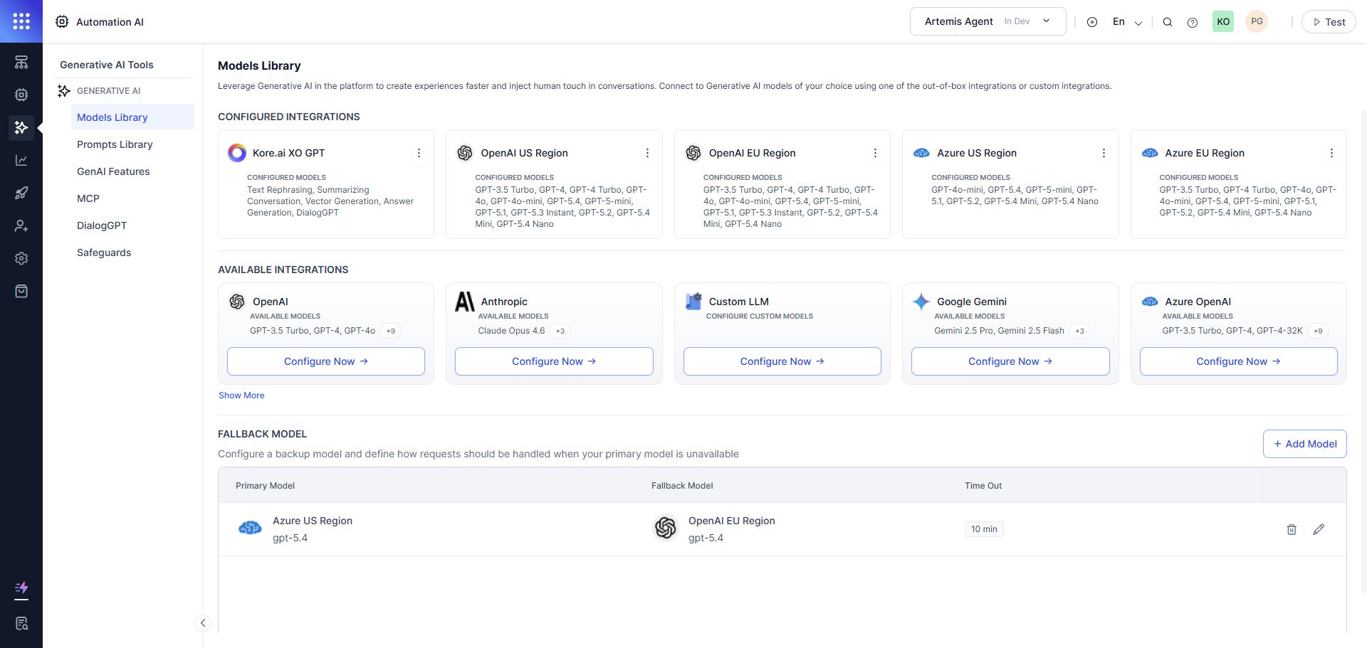 Generative AI Tools home