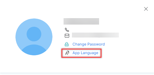 App Language