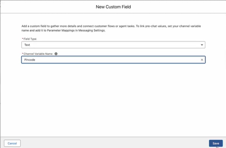 Field Type and Variable