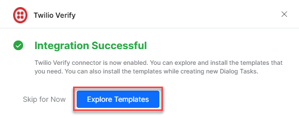 Integration successful