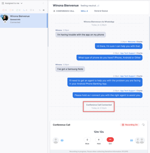 Conference Call Connected