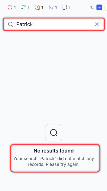 No Results