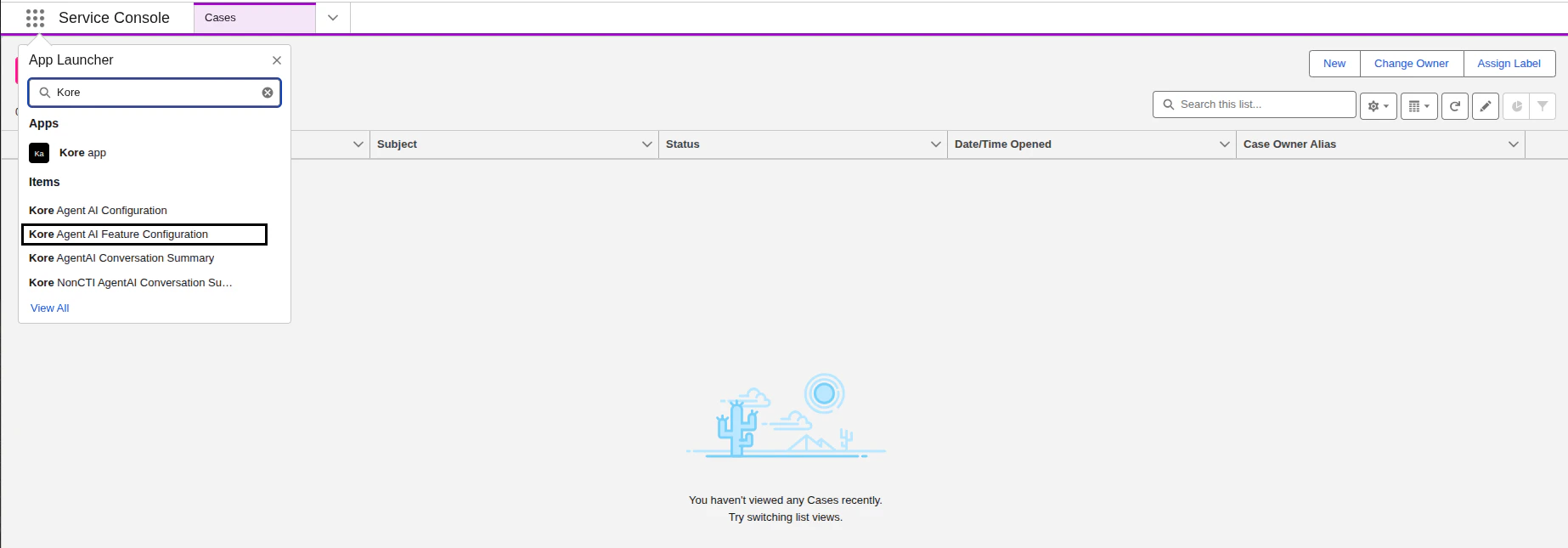 kore-agent-assist-feature-configuration